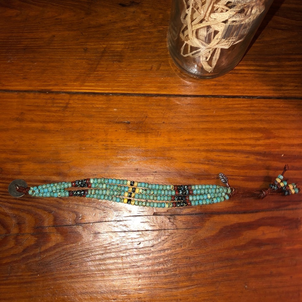 Handmade beaded bracelet
